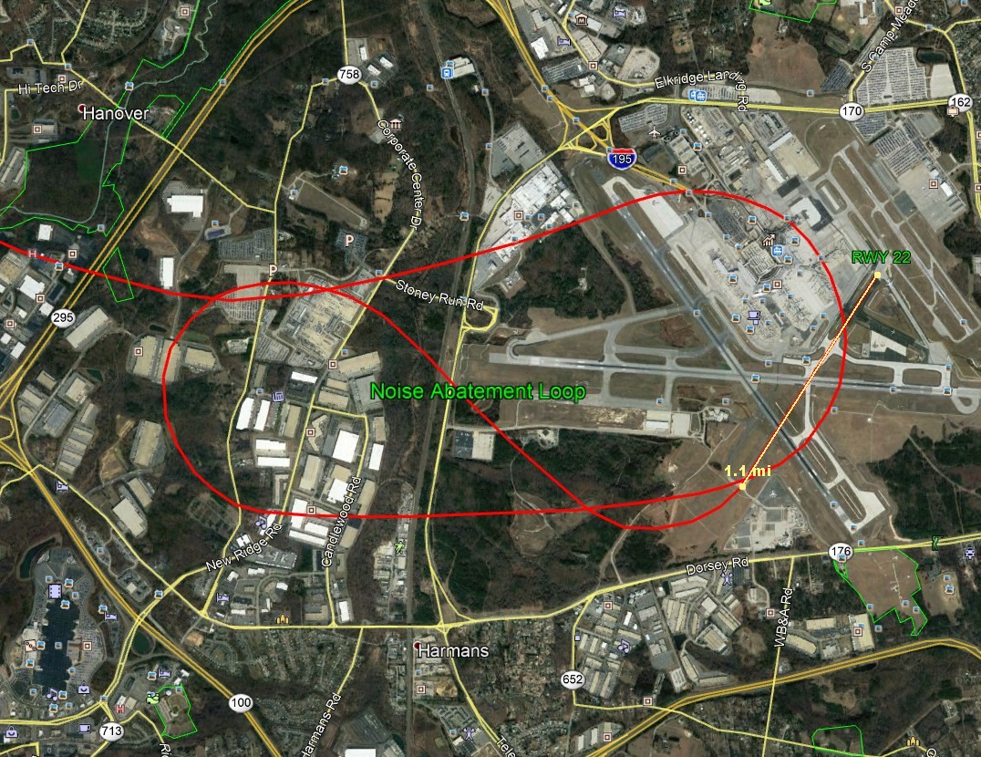 RWY 22 is (was) 1.1 miles long